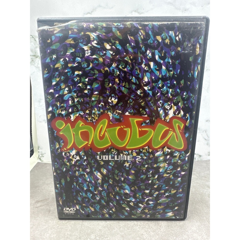 Incubus Volume 2 DVD Music Videos Live Concert Unplugged 2001 Epic Records NTSC
